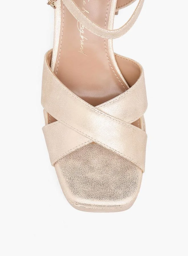 Xti GOLD Women Platform Heel Sandals for Women | Best Price UAE