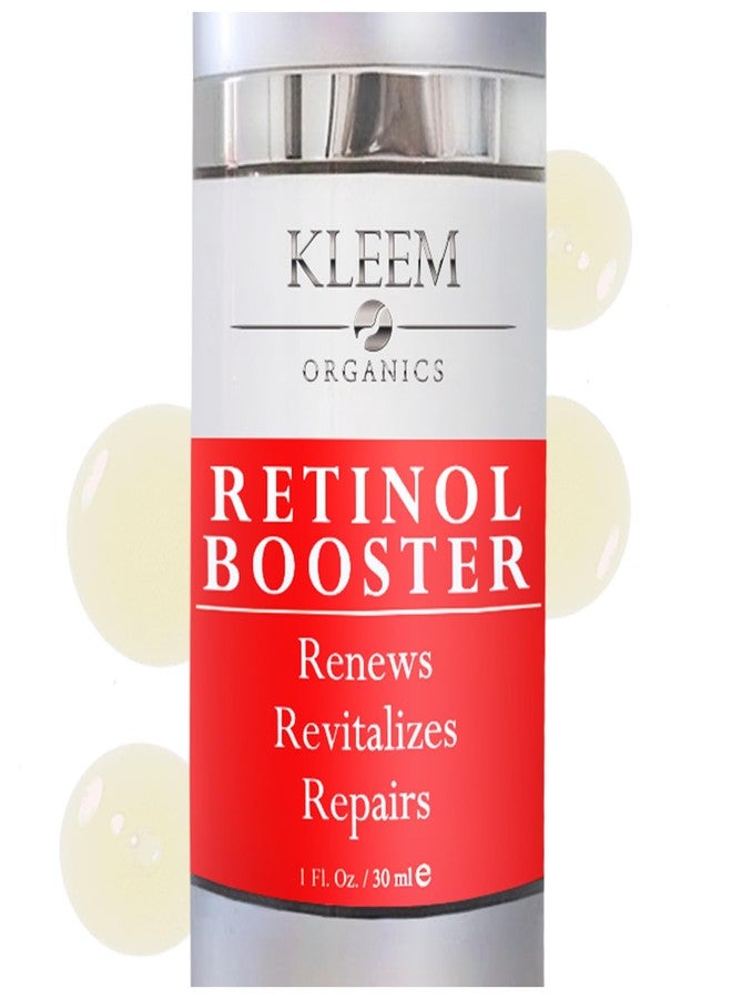 Kleem Organics Retinol Serum 2.5% for Face Anti Aging Serum with Hyaluronic Acid to Minimize Wrinkles. Improves Sun Damaged Skin and Fades Dark Spots - Vitamin A Serum - Dermatologist Tested & MADE in USA - Image 1