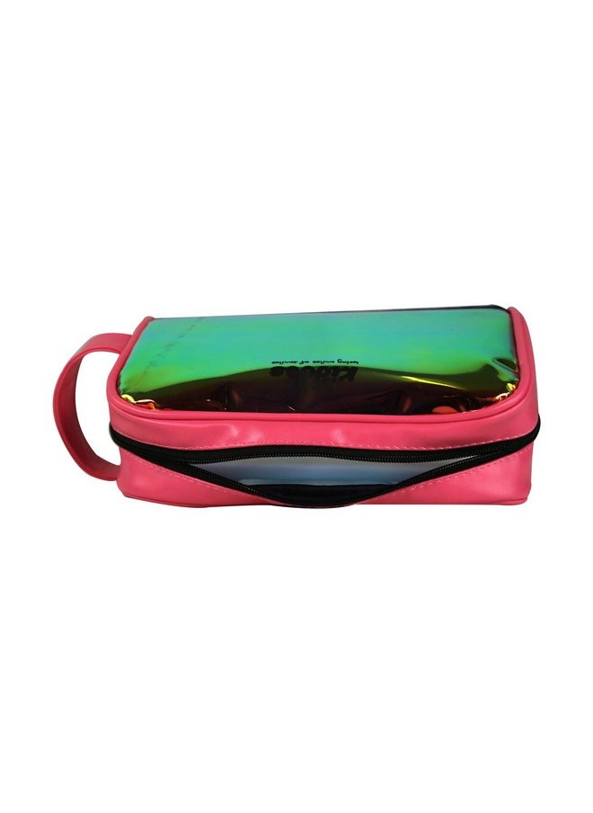 SMILY KIDDOS smily kiddos fancy see through pouch-Pink  - Image 4