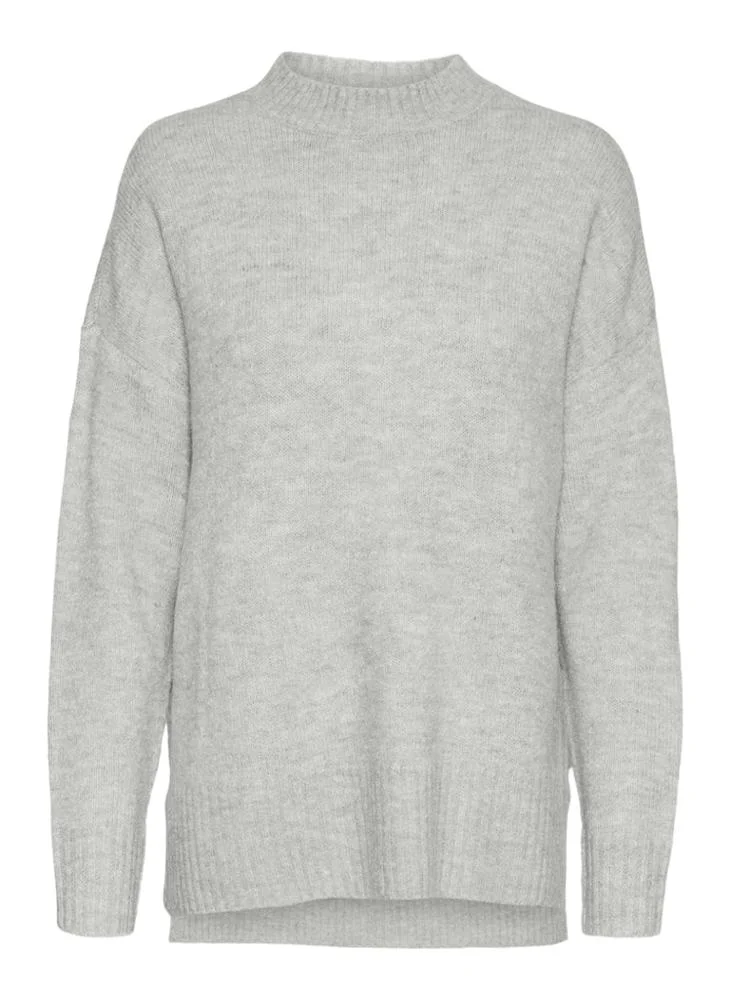 فيرو مودا Round Neck Knitted Sweater