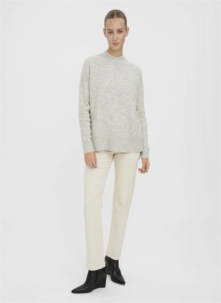 فيرو مودا Round Neck Knitted Sweater