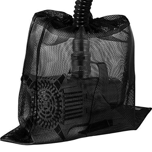 Hecaty 24" x 26" Upgrade Large Pump Barrier Bag, Pond Filter Box, Black Media Bag Pump Mesh Bag (24" x 26", Black) - Image 1