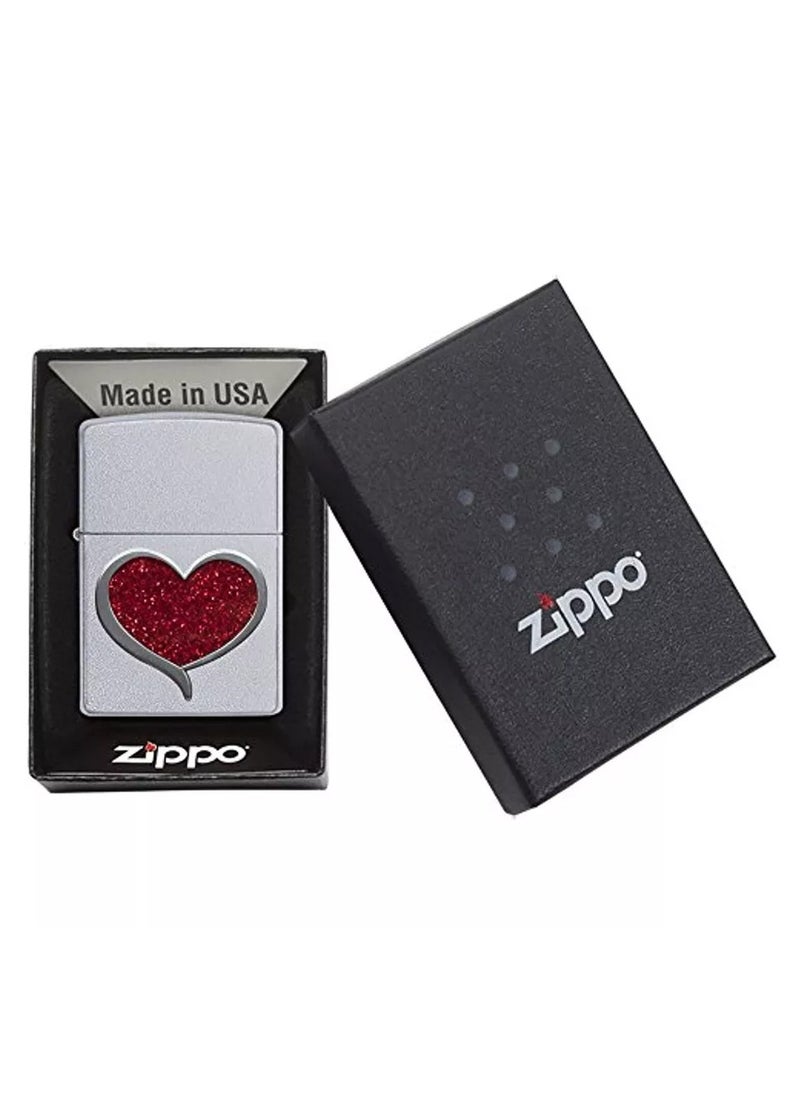 Zippo Zippo 29410-Glitter Heart Lighter  - Image 5