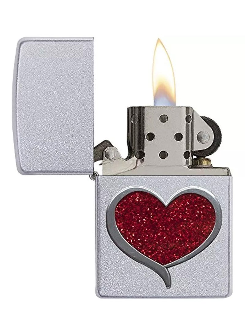 Zippo Zippo 29410-Glitter Heart Lighter  - Image 4