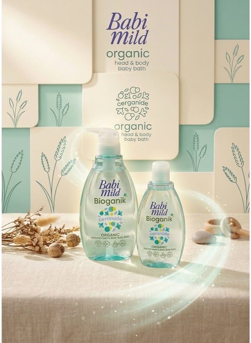 BABIMILD Babi Mild - Bioganik | Head & Body Baby Bath 180ml - Image 3