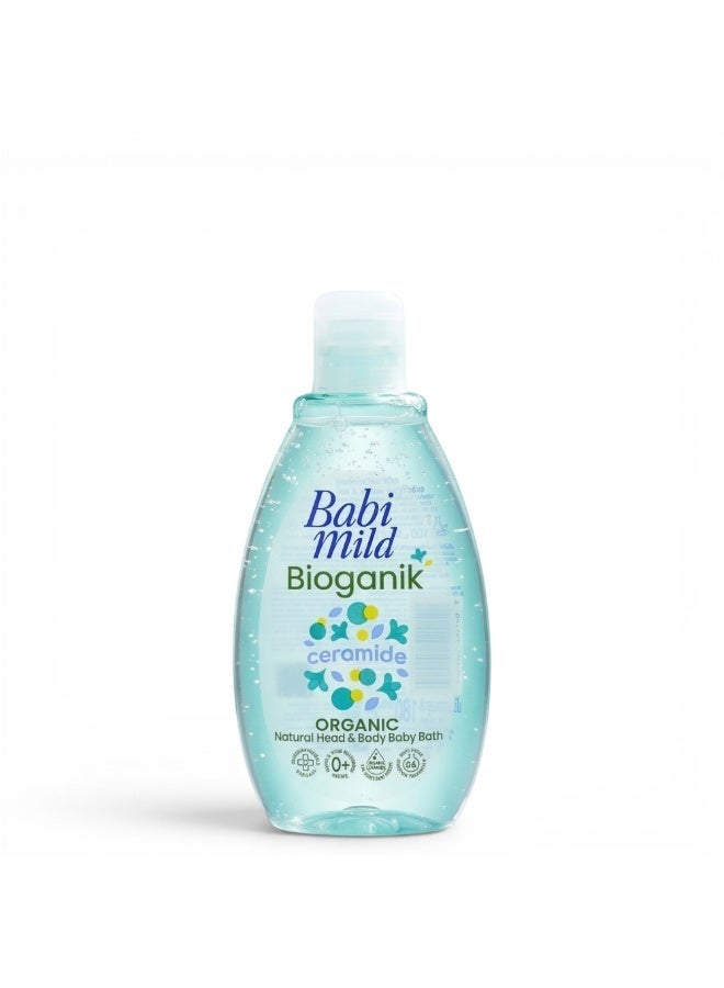 BABIMILD Babi Mild - Bioganik | Head & Body Baby Bath 180ml - Image 1