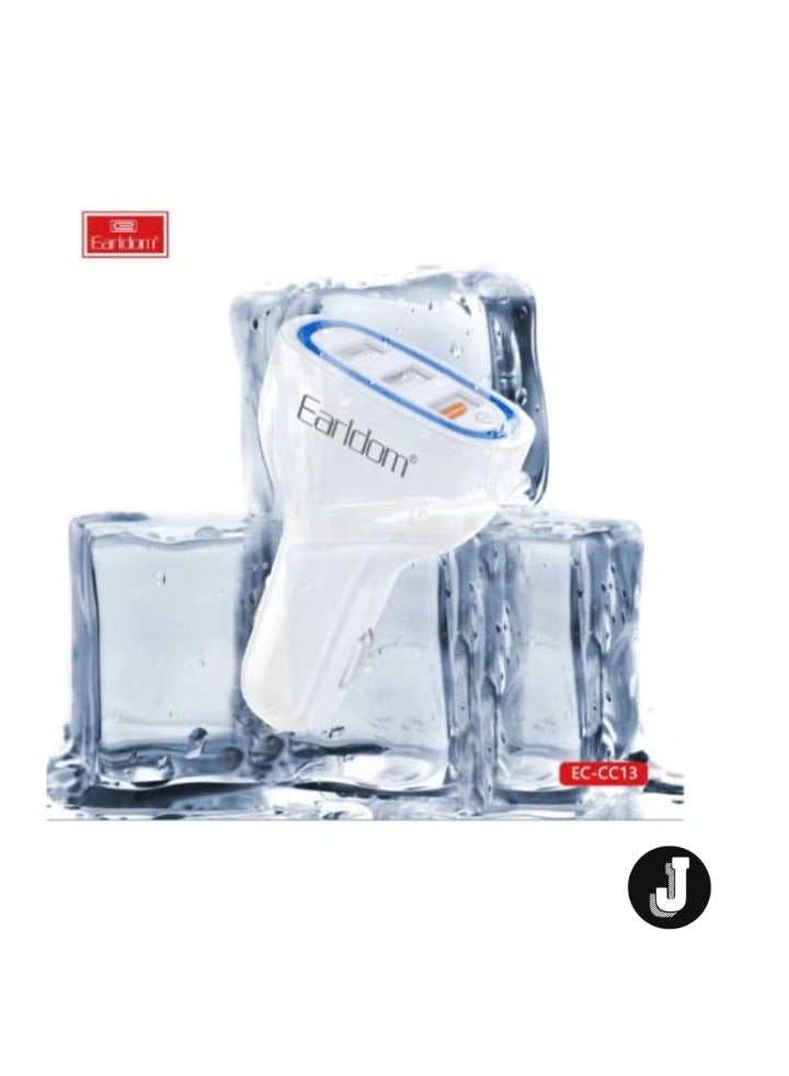 JAJEEK 3-Port Car Charger – High-Speed Charging with Advanced Safety Features for Multiple Devices - Image 4