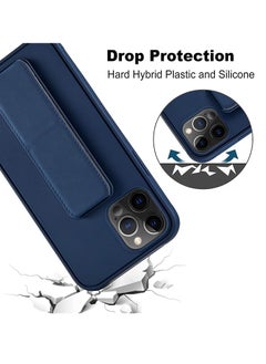 Houmt iPhone 15 Pro Max Case Finger Grip Car Mount Magnetic Holder Kickstand Wrist Strap Multi function Shockproof Compatible with Apple iPhone 15 Pro Max 6.7 Inch  - Image 3