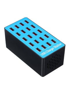 نيبمينينت موزع USB ب20 منفذاً الأسود / الأزرق  - Image 1