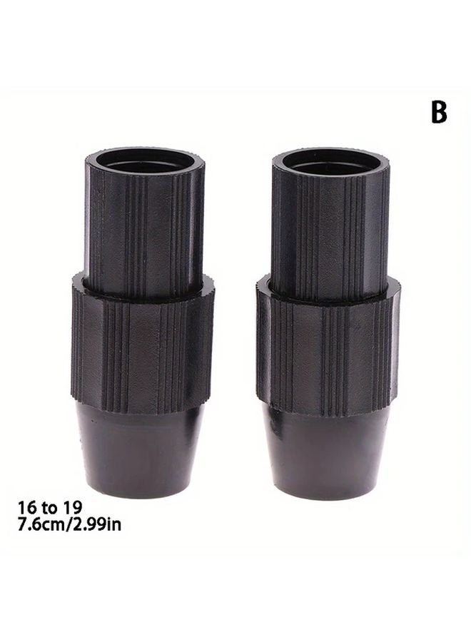 Model B Telescopic Twist Clamp Connector for Dip Net Pole Carbon Fiber Tube - Image 1