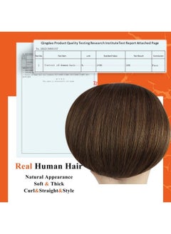 Full Shine U Tip Hair Extensions Real Human Hair Chocolate Brown Keratin Tip Hair Extensions Remy Hair Fusion Extensions Nail Tip Hair Extensions 14 Inch 40G 50 Strands  - Image 5