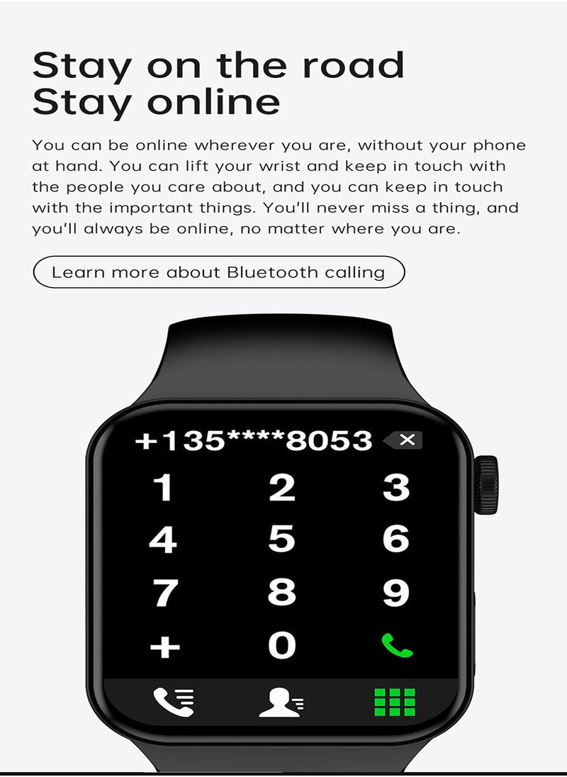 AROAQ - ID8 Max Large HD Screen Bluetooth Smart Watch With New Features 1.71 Inch Display - Image 1