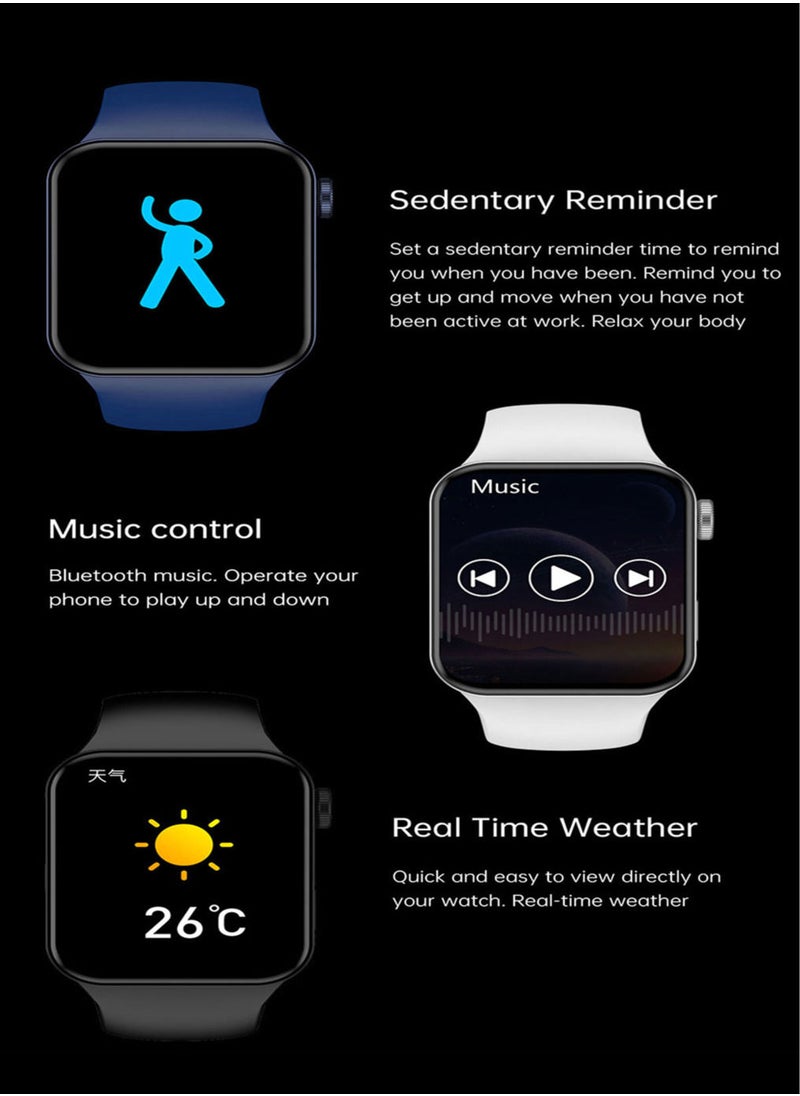 AROAQ - ID8 Max Large HD Screen Bluetooth Smart Watch With New Features 1.71 Inch Display - Image 1