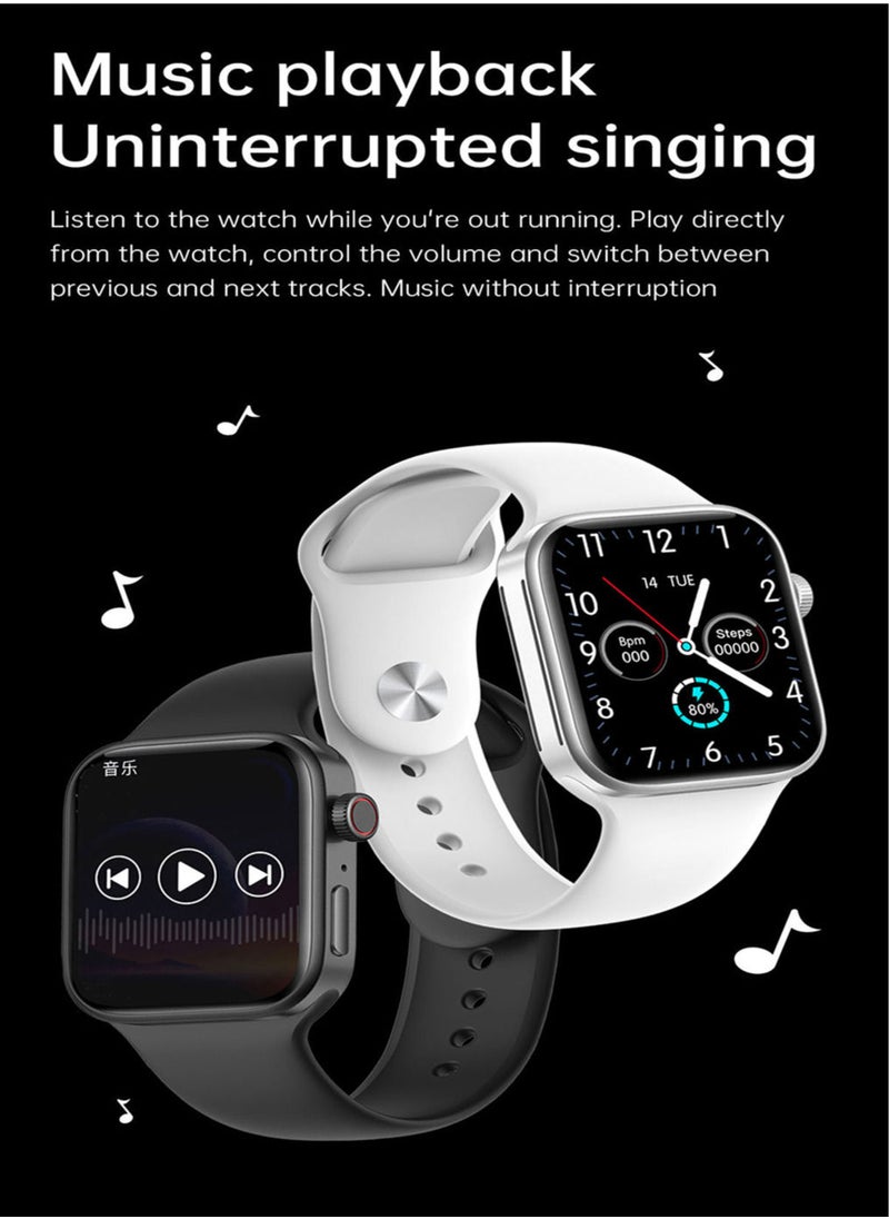AROAQ - ID8 Max Large HD Screen Bluetooth Smart Watch With New Features 1.71 Inch Display - Image 1