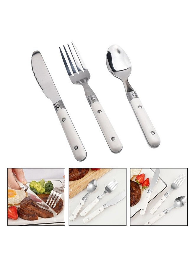 Hemoton 9 Piece Stainless Steel Kids Silverware Set,Children Tableware Includes 3 Spoons&Forks&Butter Knives, Ideal for Preschooler, Mirror Polished, Dishwasher Safe - Image 5