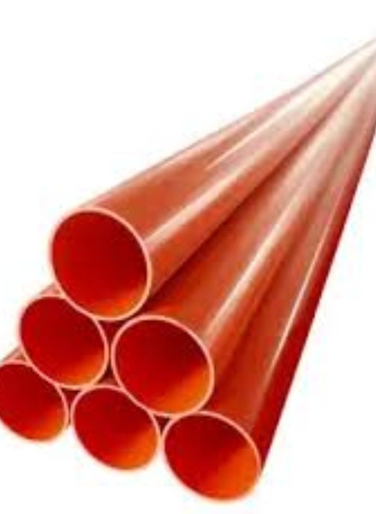 KNP KNP Red UPVC Pipe Fitting (12-inch) is designed for large-scale plumbing and drainage applications, providing a robust and durable solution for handling substantial fluid flows.  - Image 2