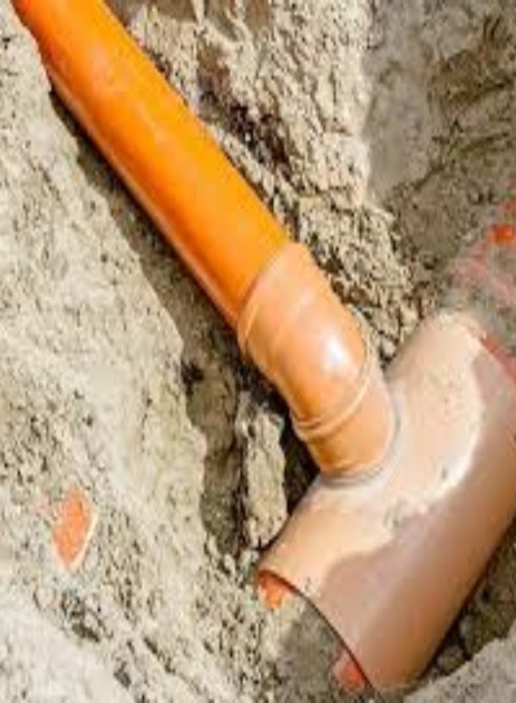 KNP KNP Red UPVC Pipe Fitting (12-inch) is designed for large-scale plumbing and drainage applications, providing a robust and durable solution for handling substantial fluid flows.  - Image 3