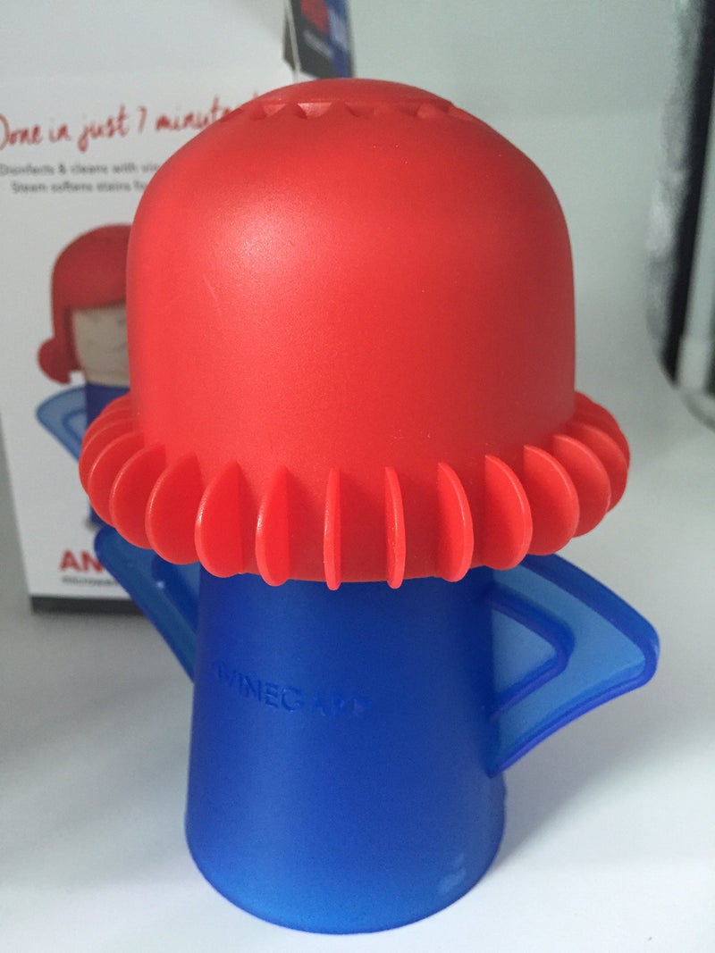 OIF Angry Mama Microwave Cleaner Angry Mom Microwave Oven Steam Cleaner Easily Cleans The Crud in Minutes. Steam Cleans with Vinegar and Water for Home or Office Kitchens - Image 5