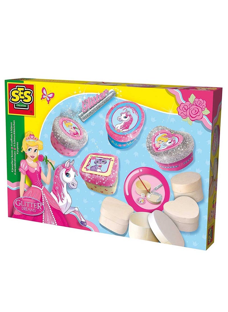 SES Creative SES Creative -  Glitter Jewellery Boxes  - Image 1