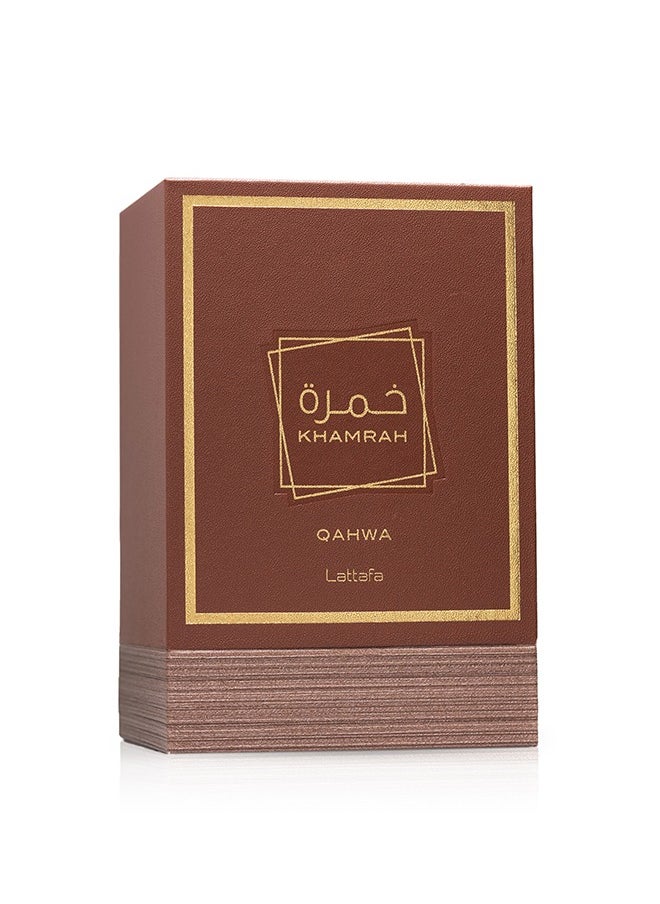 Lattafa Khamrah Qahwa Eau De Parfum Unisex 100ML  - Image 5