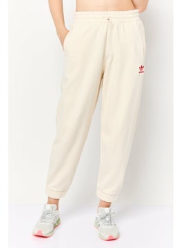 adidas Originals Women Sportswear Fit Outdoor Sweatpants, Beige  - Image 1