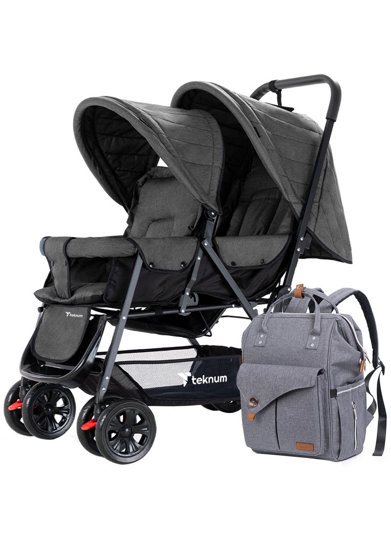 Double Stroller Combo - Dark Grey - pzsku/ZBFB6F4B4A7CCB567BDFFZ/45/_/1723197692/ee108b5b-9ca9-4a67-91c7-abfe41713f50