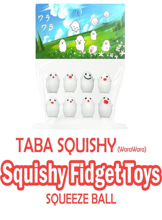 ألعاب ZTATU Kawaii Ghosts Mini Mochi Squishies - ألعاب تابا Squishy للأطفال - كرة ضغط حسية - هدايا حفلات الأطفال - لعبة لتخفيف التوتر في المكتب والسفر - جوائز صفية، حشوات سلال عيد الفصح - Image 2