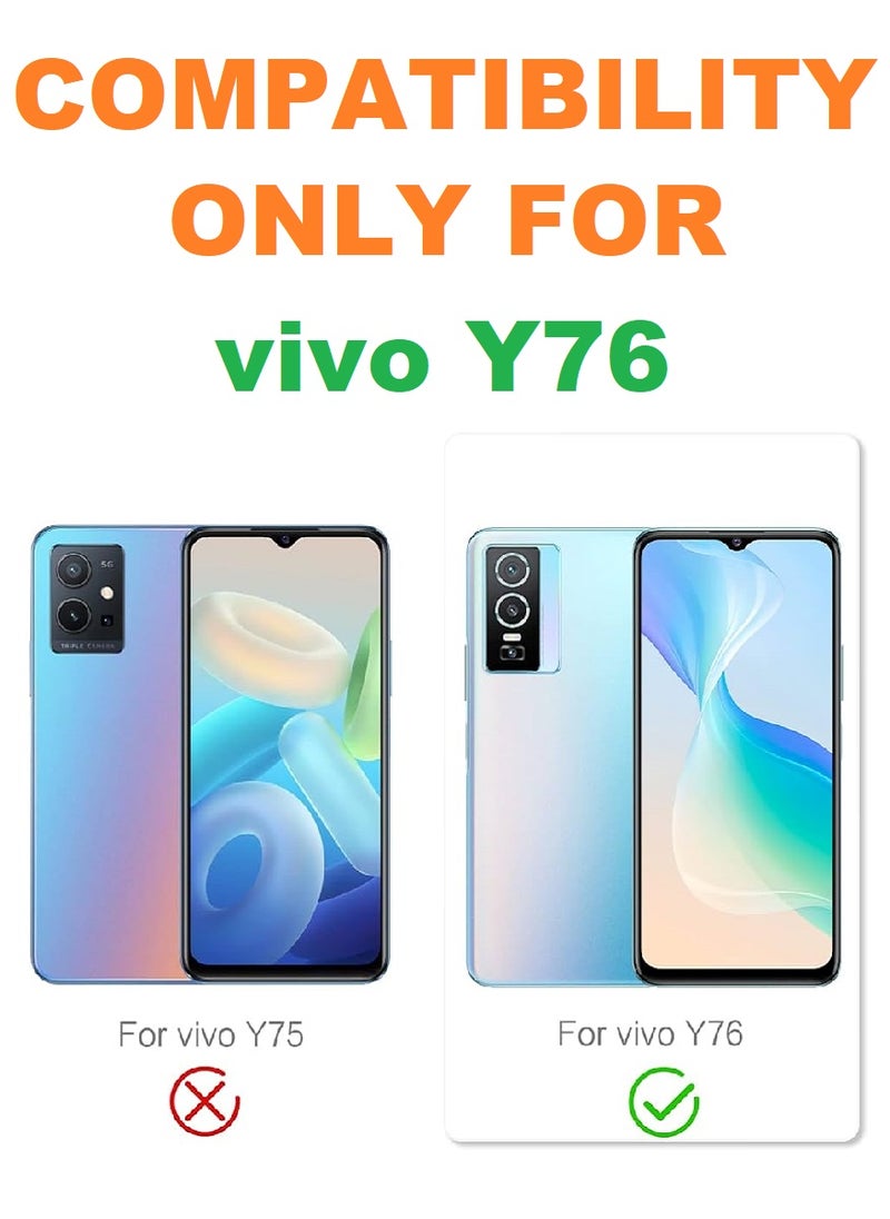 Super Tempered Glass Screen Protector Clear Designed For vivo Y76 Full Screen Coverage And Bubble Free - Image 3