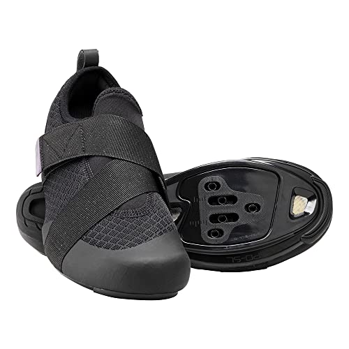 SHIMANO SH-IC100 High Performance Indoor Cycling Shoe, Black, 7-7.5 Women / 5.5-6 Men (EU 39) - Image 1