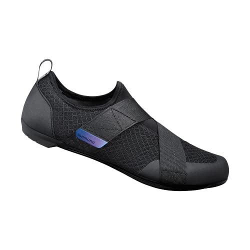 SHIMANO SH-IC100 High Performance Indoor Cycling Shoe, Black, 7-7.5 Women / 5.5-6 Men (EU 39) - Image 4