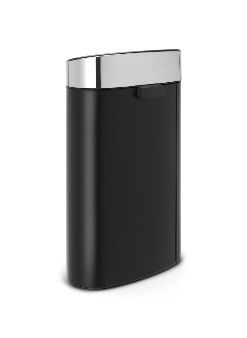 BRABANTIA Touch Bin New, 40 litre, with Plastic Inner Bucket - Black - pzsku/ZBFB721A265622B4359FDZ/45/_/1687176110/58d687e0-117c-4d7e-ac86-1f1338d6f8b1