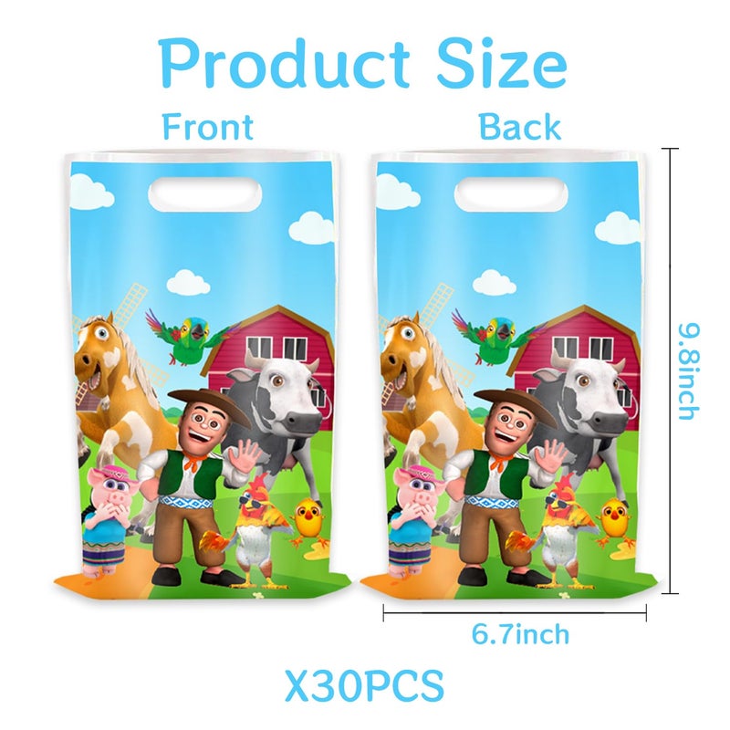 Bahteliv 30pcs Lai Granja De Zenoon Gift Bags - Party Supplies for Zenoon Birthday Decorations - Image 2