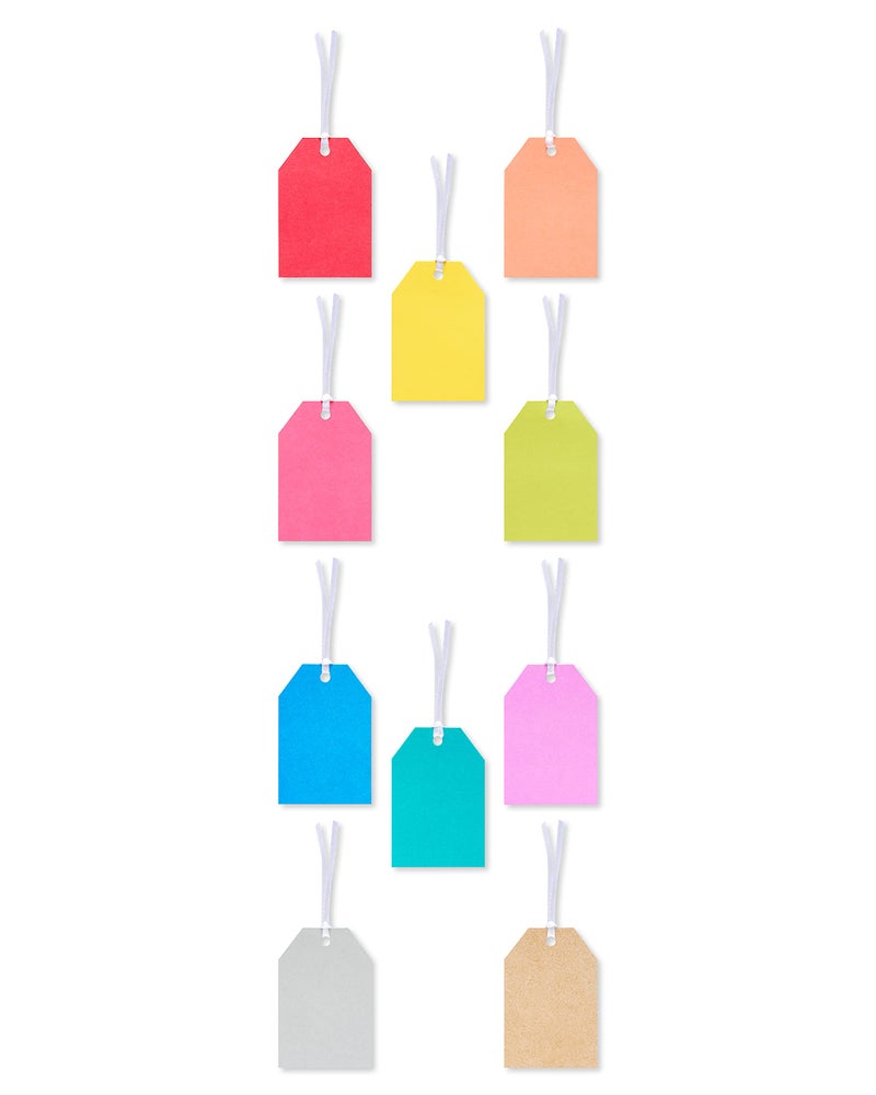 American Greetings AllOccasion Gift Tags Multicolor Assortment 100Count