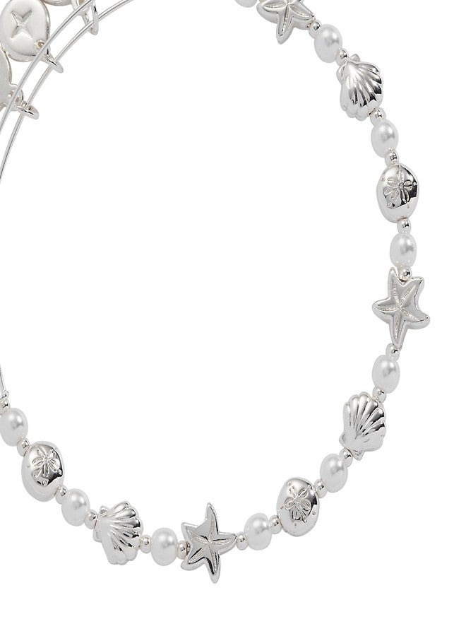 Alex and Ani Seaside Pearl Beaded Bangle - Image 2