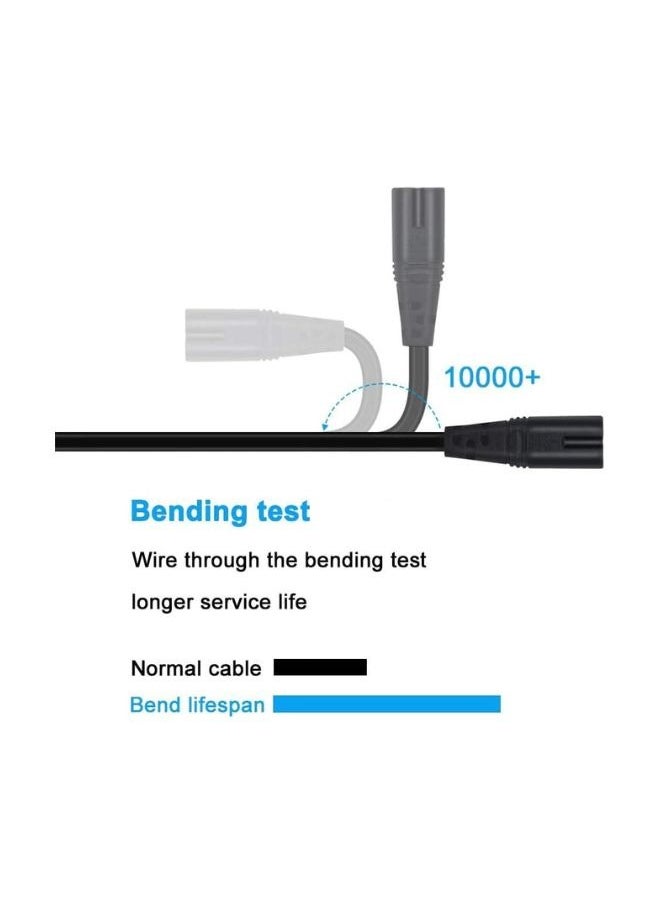 DOCKCASE - AC Power Cord Cable Replacement power cable UK 3 Pin Cord - 1.5m - Image 1