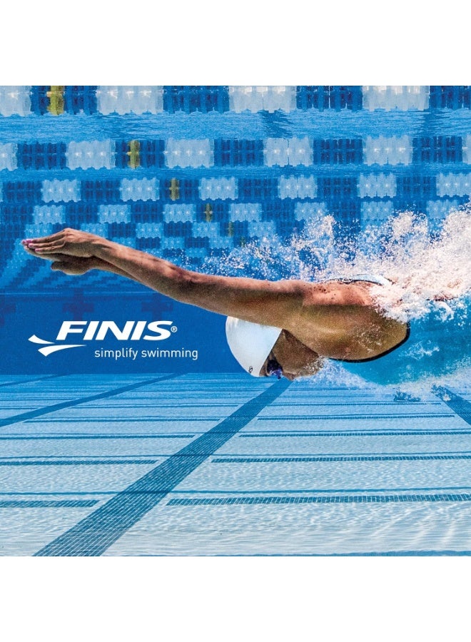 FINIS Manta Swim Training Paddles - Strapless Design for Stroke Technique - Floating Hand Paddles - Build Strength - Large - Image 2