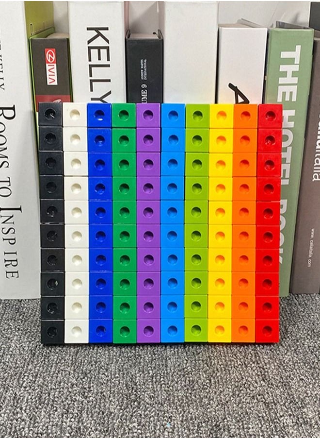 Haidue - 100-Piece Mathlink Cubes - Image 1