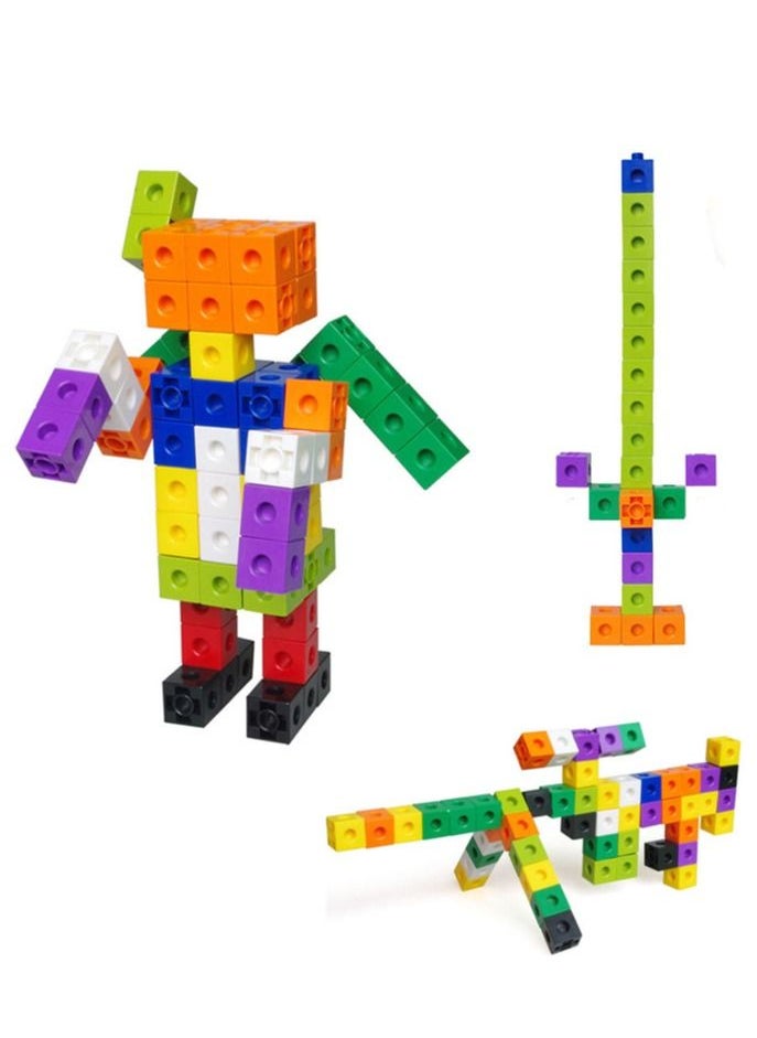 Haidue - 100-Piece Mathlink Cubes - Image 1