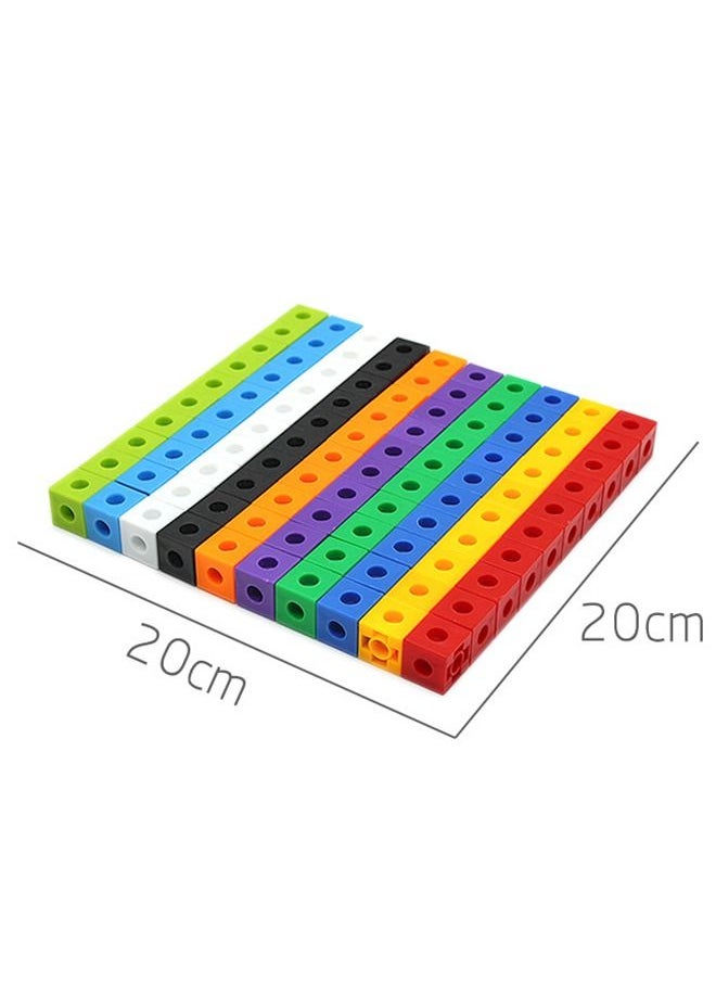 Haidue - 100-Piece Mathlink Cubes - Image 1