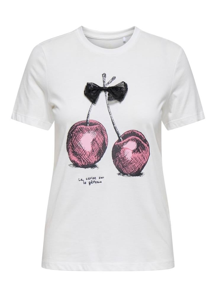 ONLY ONLNITA LIFE Short Sleeve BOW TOP - Image 1