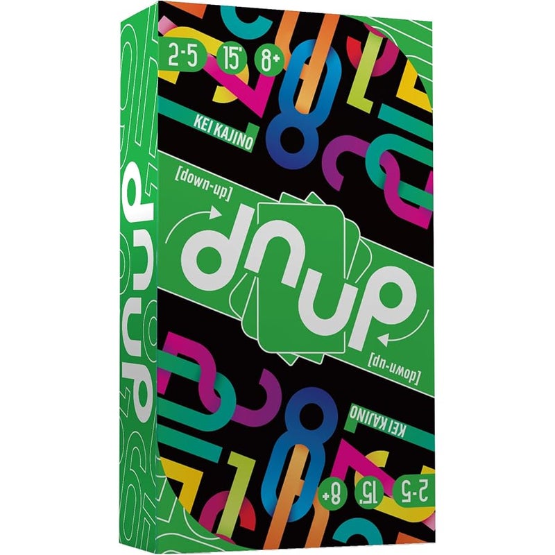 Asmodee dnup Card Game - Fast-Paced Hand Management & Combo Strategy Game, Quick to Learn, Easy to Play, and Full of Twists, Family Fun for Kids & Adults, Ages 8+, 2-5 Players, 15 Minute Playtime - Image 1