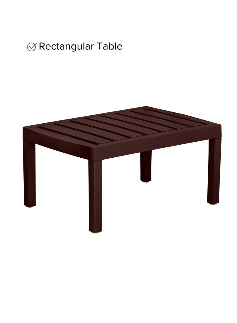 Helal Sofa  Modern Wood Set for 4 Person Brown - Image 5