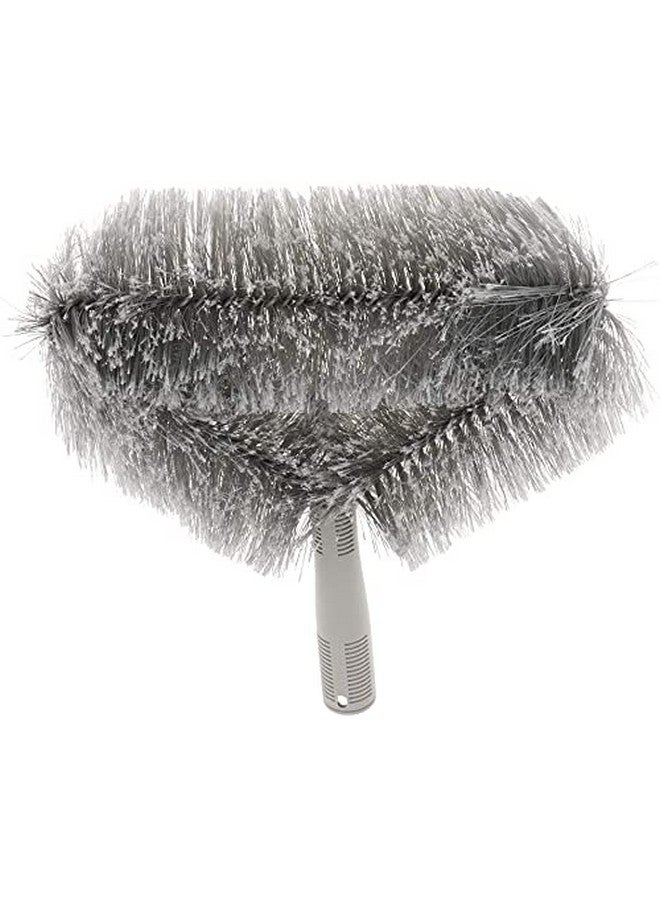 TARGET HYGIENE Triangle Cobweb Brush Ceiling Fan Corner Cobweb Brush Duster Cleaner Cleaning Tool (Grey) - Image 5