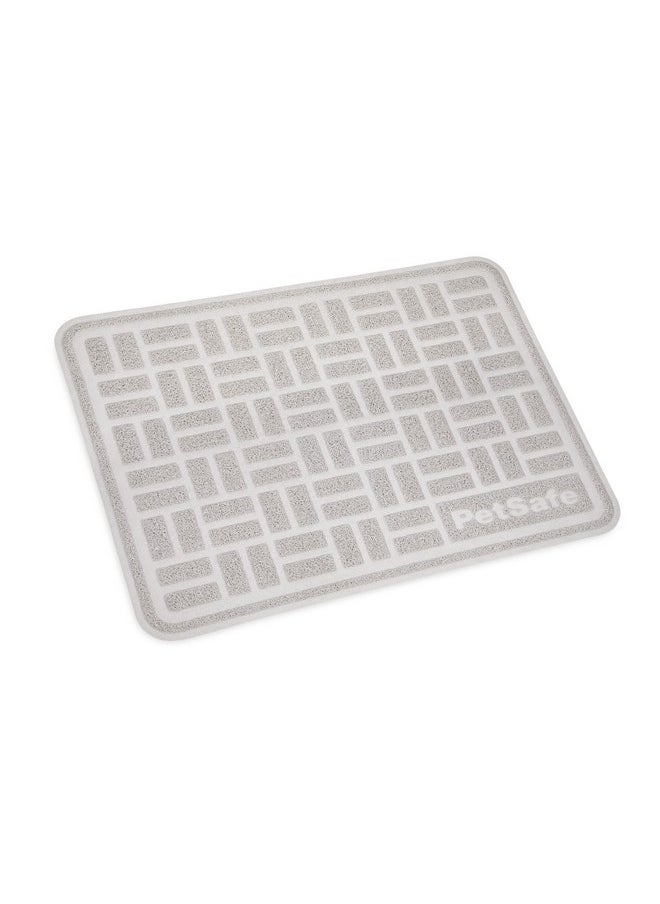 PetSafe - AntiTracking Litter Mat  Traps Crystal And Clay Clumping Cat Litter  Durable Mesh Material  Easy To Clean Mat  Compatible With All Cat Litter Boxes  Large Size - Image 1
