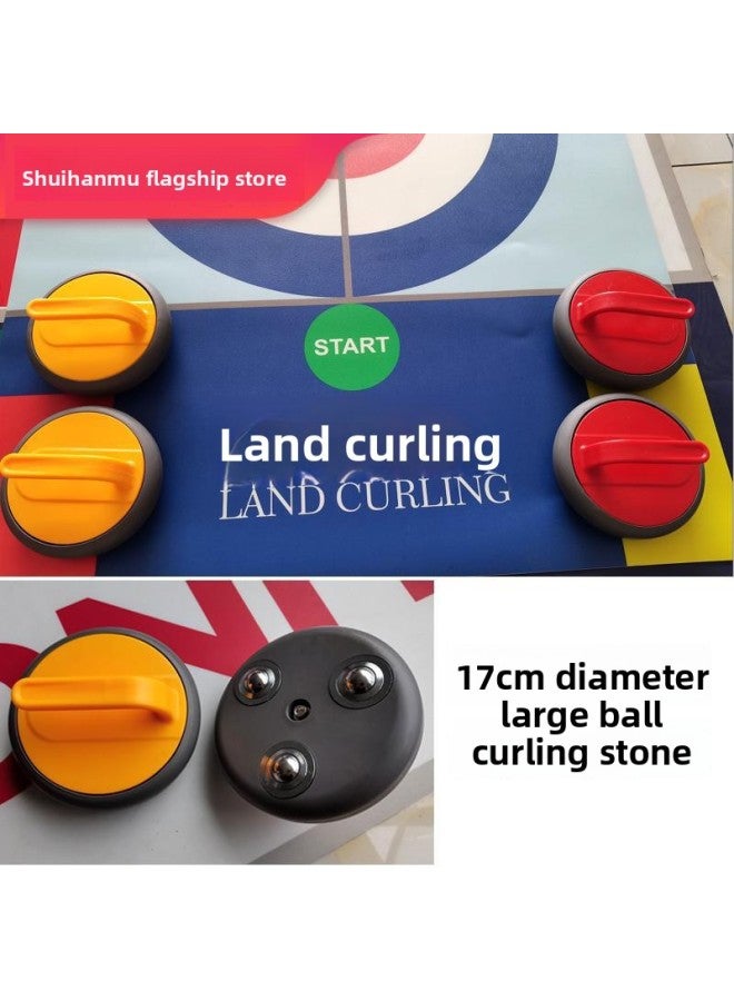 Table Curling Ball Parent-Child Activity Curling Ball Rolling Ball Ice Adult Leisure Tabletop Game Campus Table Others