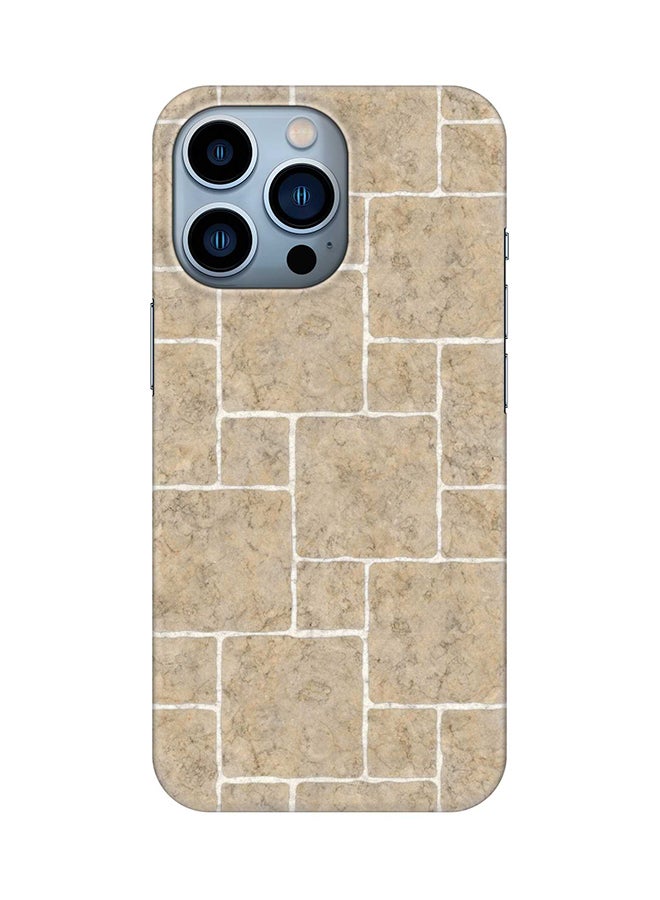 Case for Apple iPhone 14 Pro Slim Snap Classic Series Mobile Cover Hard PC Shield Matte Finish Print - Garden Tiles