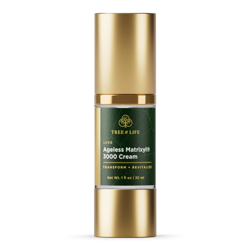 Tree of Life Beauty moisturizer, Hydrating, Firmer and Smoother Skin Non Greasy - Matrixyl 3000 Face Cream 1.7 Fl Oz - Image 1