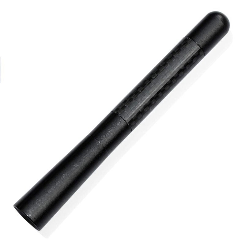 Bingfu Motorcycle Carbon Fiber Antenna Mast Replacement Compatible with 1989-2023 Road King Softail Touring Street Glide Road Glide Fat Boy Electra Glide Tour Ultra Classic - Image 2