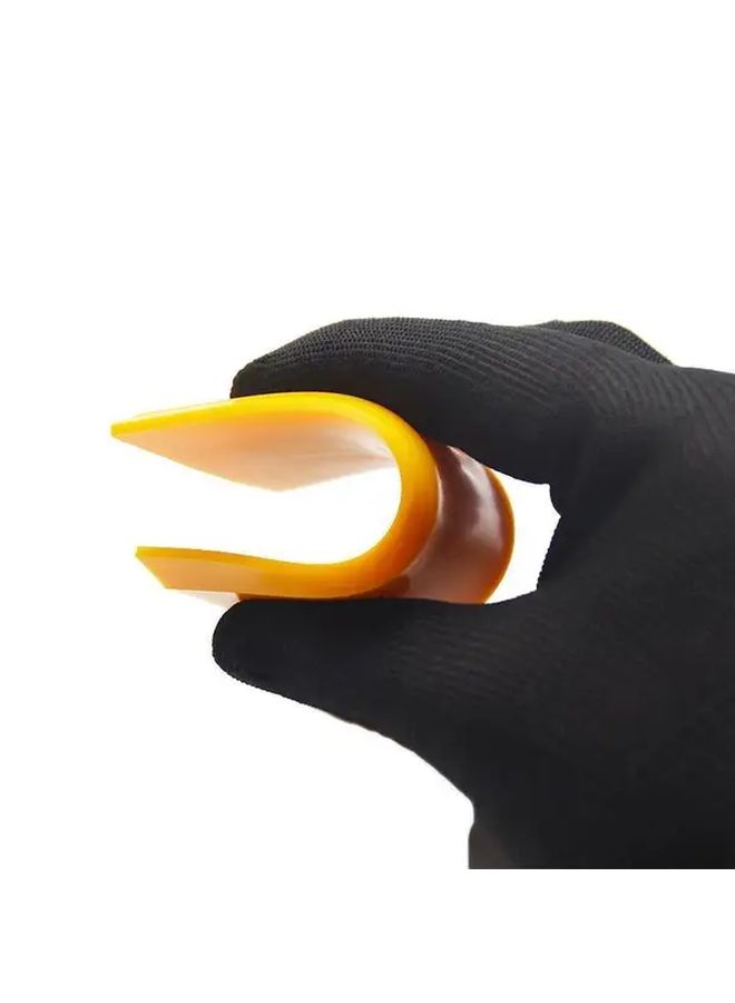 1pc Silicone Squeegee Car Window Glass Water Wiper Tint Tool Mirror Cleaning Blade - Image 4