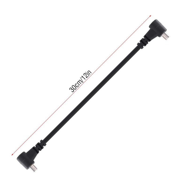 Pomya Camera Flashlight Cable, 30cm PC-PC Male to Male Flashlight Camera Connector Sync Cord - Image 5